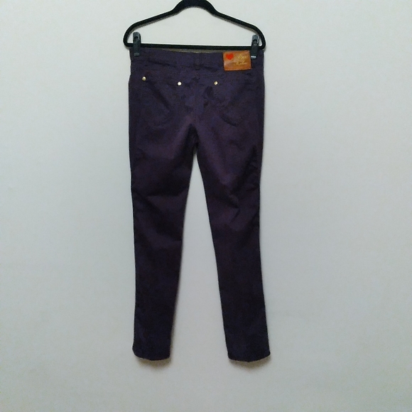 LOVE MOSCHINO Purple Straight Pants, size 31 - Picture 8 of 8